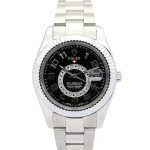 Replica Rolex Sky-Dweller 42mm Black Dial 326938