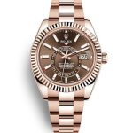 Superclone Rolex Sky-Dweller 42mm Chocolate Dial 326935