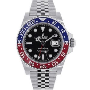 Superclone Rolex GMT-Master II 40mm Black Dial 126710BKSJ