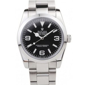 Replica Rolex Explorer 36mm Black Dial 98087