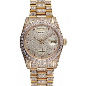 Superclone Rolex Day-Date 37mm Diamond Dial 621615
