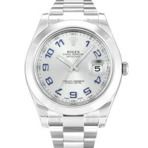 Replica Rolex Datejust II 41mm Silver Dial 116300