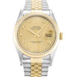 Replica Rolex Datejust 36mm Champagne Dial 16233