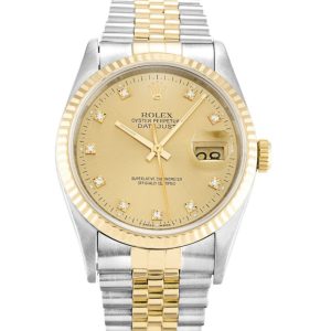 Replica Rolex Datejust 36mm Champagne Dial 16233