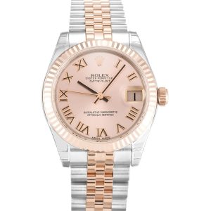 Replica Rolex Datejust Mid-Size 31mm Pink Dial 178271
