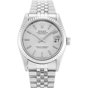 Replica Rolex Datejust Mid-Size 31mm Silver Dial 68274