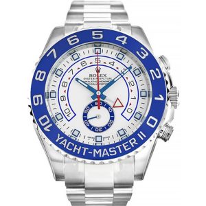 Replica Rolex Yacht-Master 44mm White Dial 116680