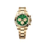 Daytona 126508 Yellow Gold Green Dial (2025)