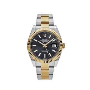 Datejust 41 126333 Yellow Gold Stainless Steel Black Dial Oyster (2024)