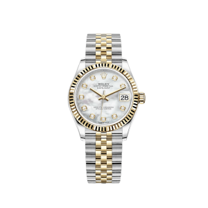 Datejust 31 278273 'Ladies' Yellow Gold Stainless Steel Mother of Pearl Diamond Dial (2024)