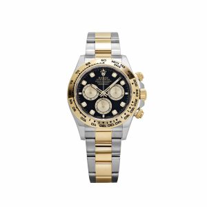 Daytona 126503 Stainless Steel Yellow Gold Black Diamond Dial (2024)