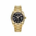 Day-Date 40 228238 Yellow Gold Black Baguette Diamond Dial (2022)