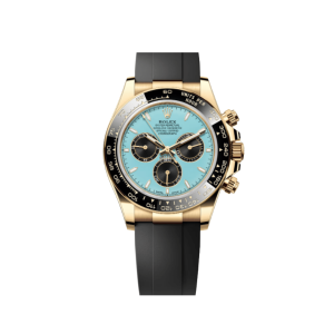 Daytona 126518LN Yellow Gold Turquoise Dial Oysterflex (2025)