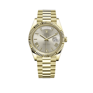 Day-Date 40 228238 Yellow Gold Silver Dial (2022)