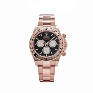 Daytona 126505 Rose Gold Bright Black Dial (2024)