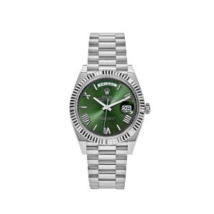 Day-Date 40 228239 White Gold Olive Dial (2022)
