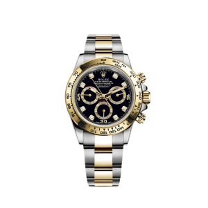 Daytona 116503 Yellow Gold Stainless Steel Black Diamond Dial (2022)