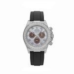 Daytona 126589RBR White Gold Diamond Mother of Pearl Dial Diamond Bezel