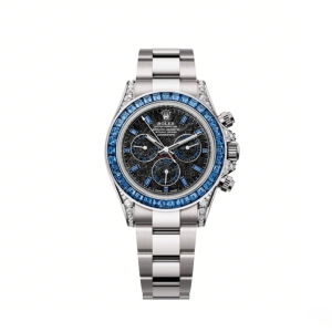 Daytona 126599TSA White Gold Silver Sheen Obsidian Dial Sapphire Bezel (2025)