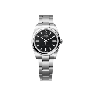 Oyster Perpetual 34 124200 Stainless Steel Black Dial (2025)