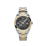 Datejust 41 126303 'Wimbledon' Yellow Gold Stainless Steel Slate Dial (2024)