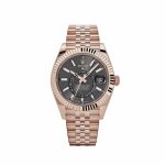 Sky-Dweller 336935 Everose Gold Slate Dial Jubilee
