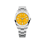 Oyster Perpetual 36 126000 Stainless Steel Yellow Dial