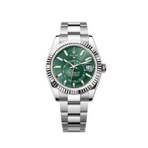 Sky-Dweller 336934 Stainless Steel Green Dial Jubilee (2025)