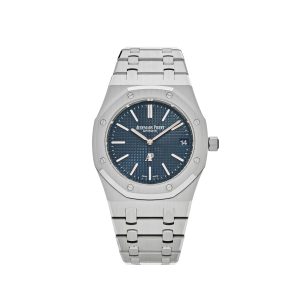 Royal Oak 16202ST.OO.1240ST.02 'Jumbo' Extra-Thin Stainless Steel Blue Dial (2024)