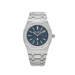 Royal Oak 16202ST.OO.1240ST.02 'Jumbo' Extra-Thin Stainless Steel Blue Dial (2023)