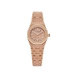 Royal Oak 67630OR.GG.1312OR.01 'Mini' Frosted Rose Gold Quartz (2024)