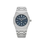 Royal Oak 16202ST.OO.1240ST.01 'Jumbo' Extra-Thin 50th Anniversary Stainless Steel Blue Dial (2022)