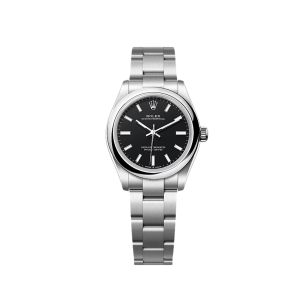 Oyster Perpetual 31 277200 'Ladies' Stainless Steel Black Dial (2025)