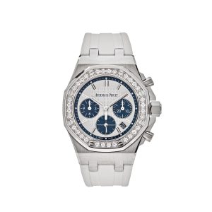 Royal Oak Offshore 26231ST.ZZ.D010CA.01.A Chronograph Stainless Steel Silver Dial Diamond Bezel (2022)