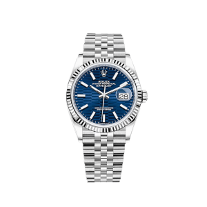 Datejust 36 126234 Stainless Steel Blue Motif Dial Jubilee (2023)