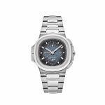 Nautilus 5990/1A-011 'Travel Time' Flyback Chronograph Stainless Steel Blue Dial (2025)