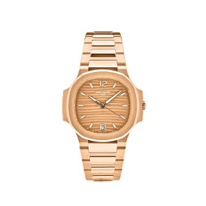 Nautilus 7118/1R-010 'Ladies' Date Rose Gold Champagne Golden Dial (2024)