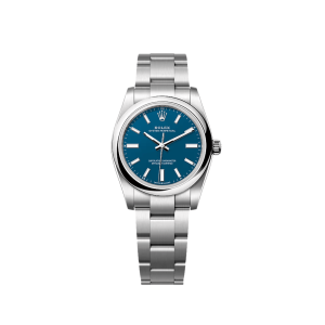 Oyster Perpetual 34 124200 Stainless Steel Blue Dial (2025)