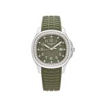 Aquanaut Luce 5267/200A-011 'Ladies' Stainless Steel Green Dial Diamond Bezel