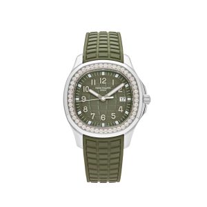Aquanaut Luce 5267/200A-011 'Ladies' Stainless Steel Green Dial Diamond Bezel