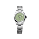 Oyster Perpetual 28 276200 'Ladies' Stainless Steel Pistachio Dial (2025)