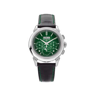 Grand Complications 5270P-014 Perpetual Calendar Chronograph Platinum Green Dial (2023)