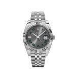 Datejust 41 126334 'Wimbledon' Stainless Steel Slate Dial Jubilee (2022)