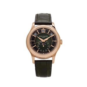 Complications 5205R-011 Annual Calendar Moon Phases Rose Gold Green Dial (2022)