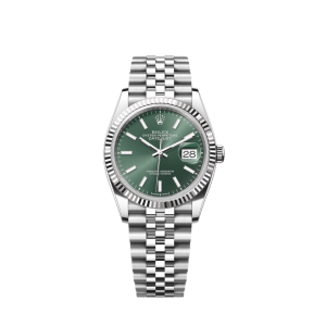 Datejust 36 126234 Stainless Steel Mint Green Dial Jubilee (2024)