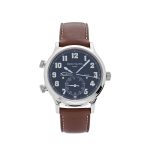 Calatrava 5524G-001 'Pilot' Travel Time White Gold (2023)