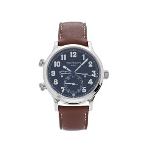 Calatrava 5524G-001 'Pilot' Travel Time White Gold (2023)