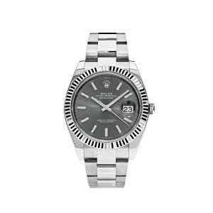 Datejust 41 126334 Stainless Steel Slate Dial Oyster (2024)
