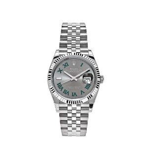 Datejust 36 126234 Stainless Steel Slate 'Wimbledon' Dial Jubilee (2022)