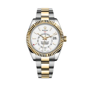 Sky-Dweller 326933 Stainless Steel Yellow Gold White Dial (2022)